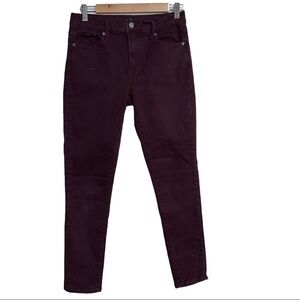 GAP DENIM TRUE SKINNY PLUM PURPLE JEANS‎ SIZE 28R